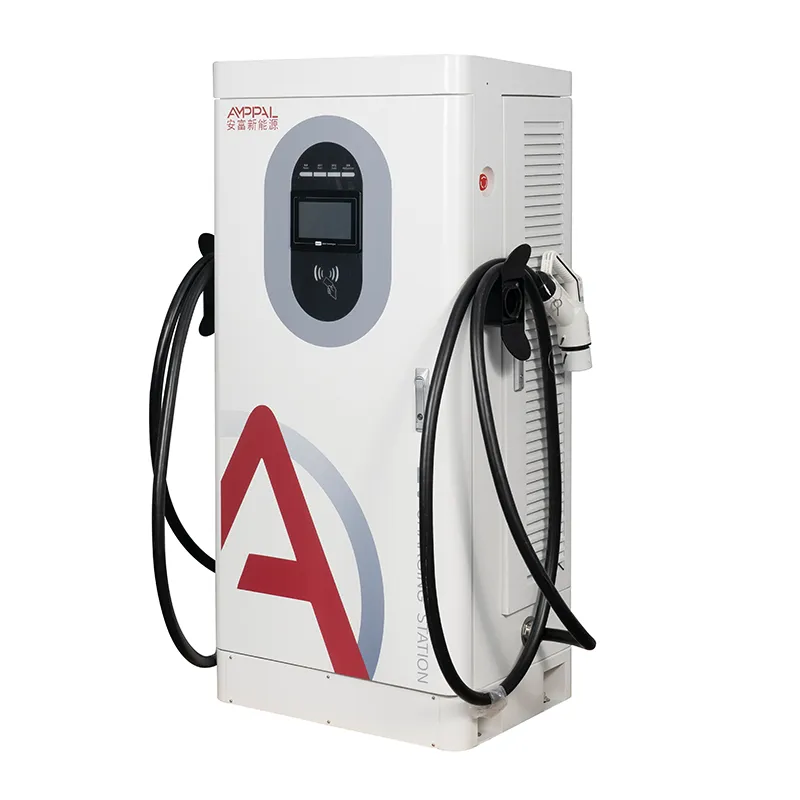 Stazione di ricarica rapida per veicoli elettrici CC ad alta potenza da 160 kW per depositi di flotte