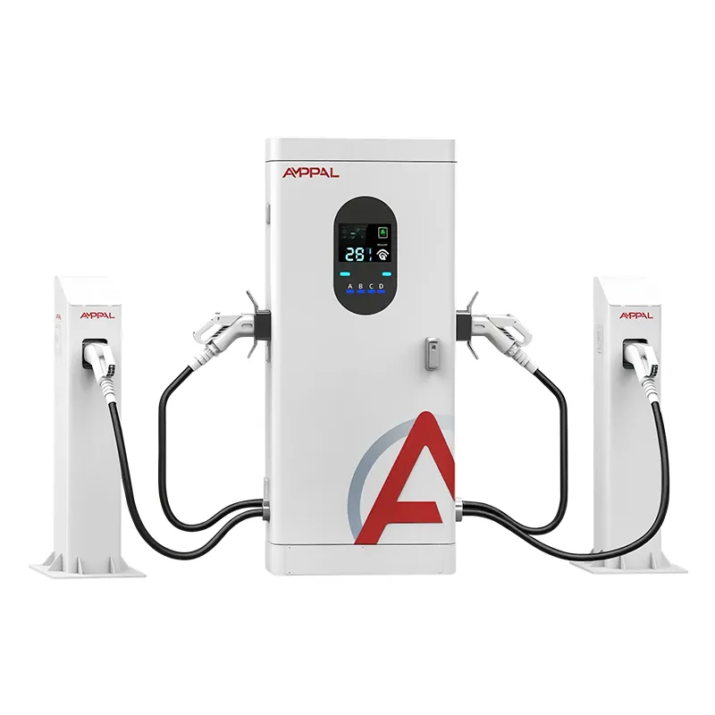 Stazione di ricarica rapida per veicoli elettrici CC multi-connettore da 160 kW per flotte commerciali