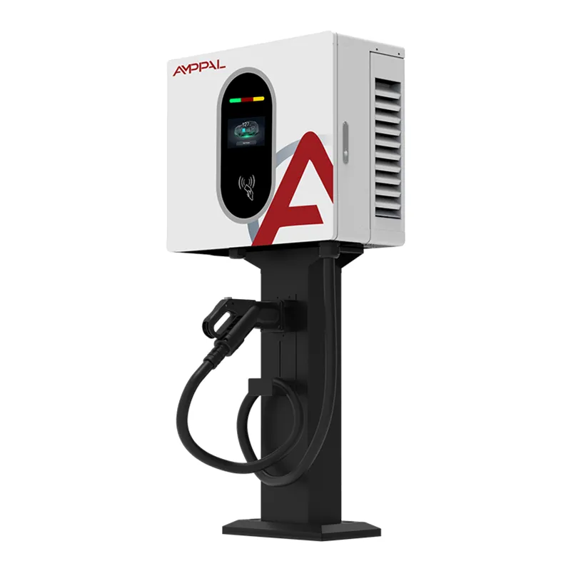 Stazione di ricarica rapida per veicoli elettrici CC da 20 kW montata a parete per parcheggi commerciali