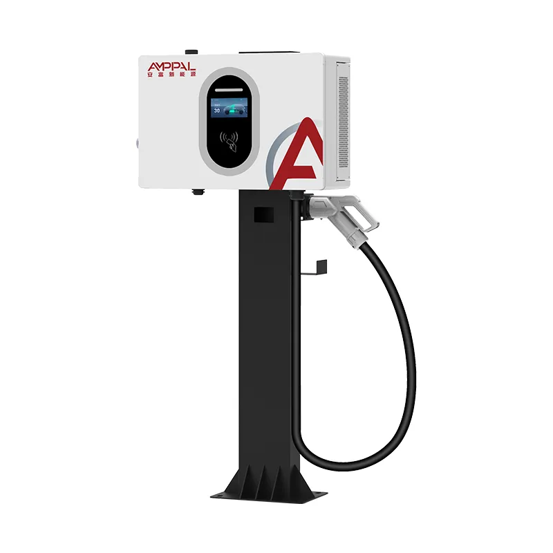 Caricabatterie rapido per veicoli elettrici CC da 7 kW montato a parete per la casa e il posto di lavoro