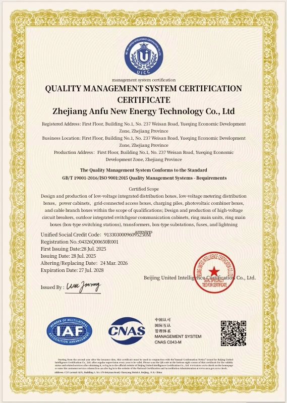 Certificates